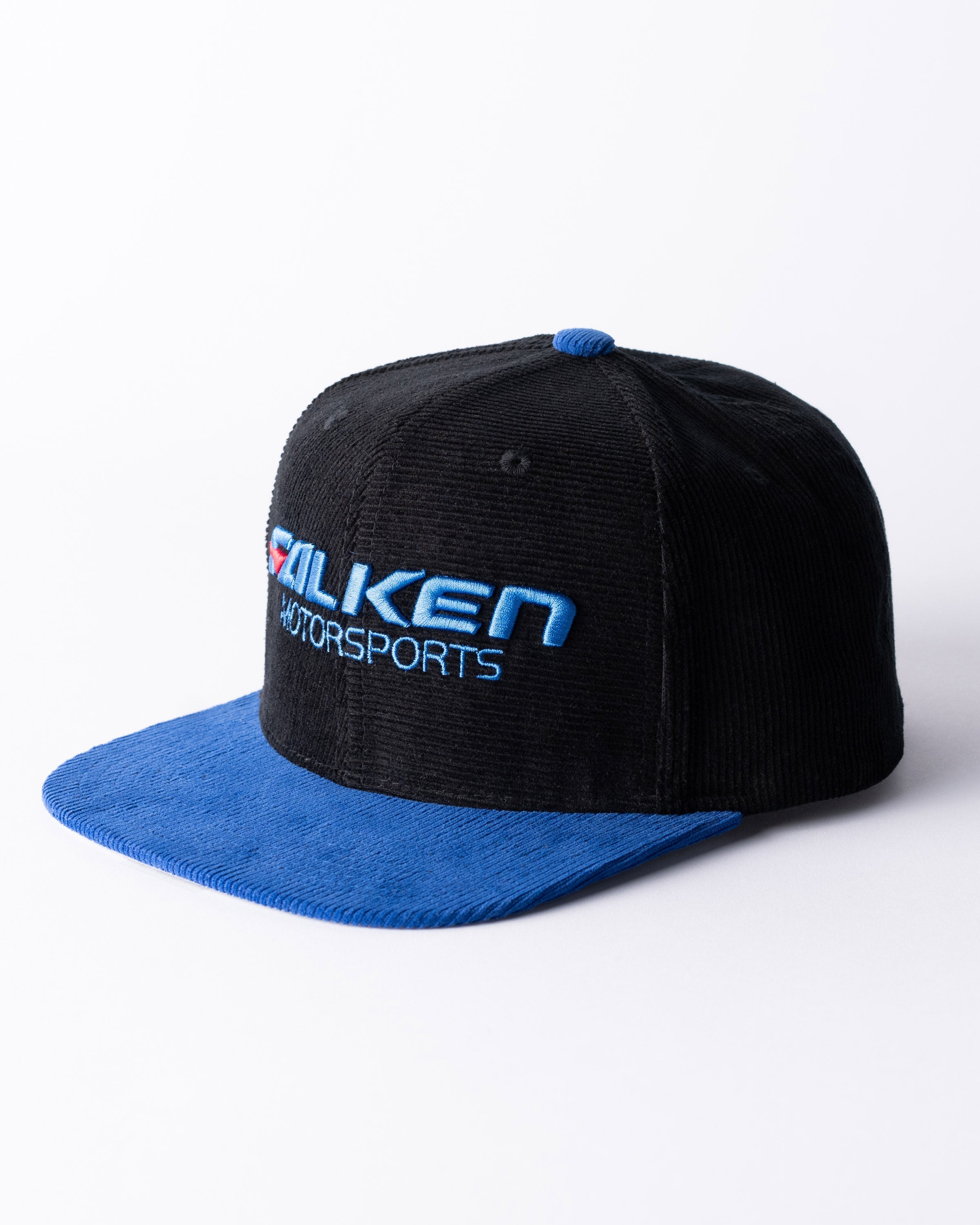 FALKEN X MITCHELL & NESS ALL DIRECTIONS SNAPBACK — BLACK & ROYAL